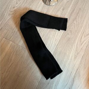 Luna Black Knit Leg Warmers